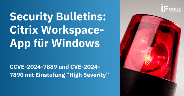 Symbolbild Security Alert für Security Bulletins bei Citrix Workspace App for Windows